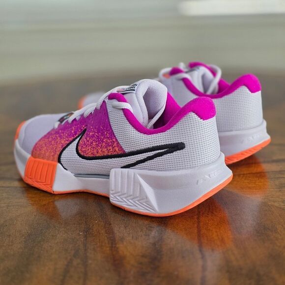 Nike Zoom GP Challenge Pro PRM Women’s Size 7 Tennis Shoes White Pink Orange New - Picture 6 of 15
